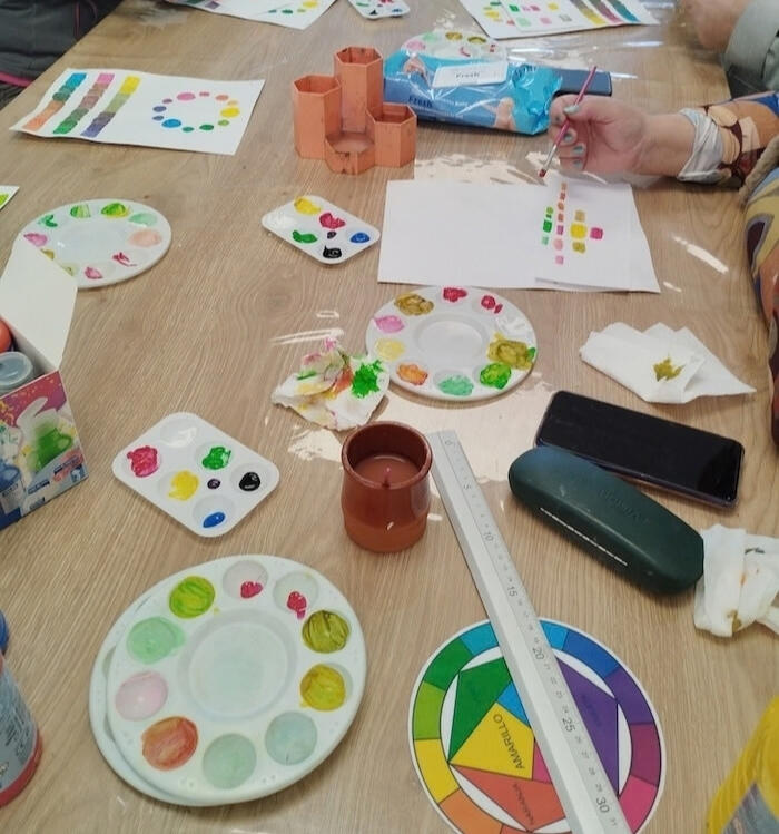 Clases de dibujo y pintura Taller de pintura con acuarela. MLC Atelier Ponferrada