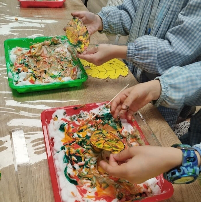 Talleres infantiles Clases de pintura para niños con diferentes técnicas y materiales. MLC Atelier Ponferrada